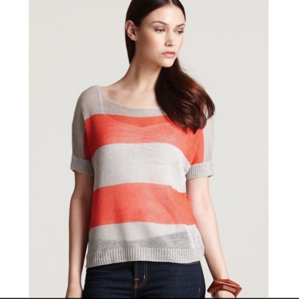 THEORY Linen Top
